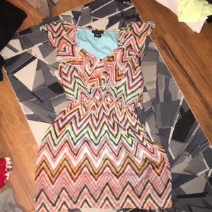 Zip zag flowy sundress